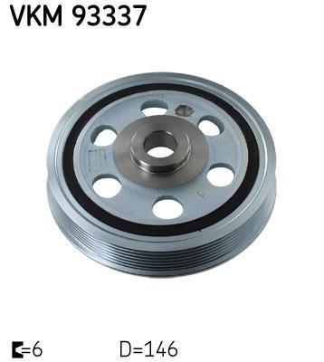 Polia do amortecedor SKF ref. VKM 93337